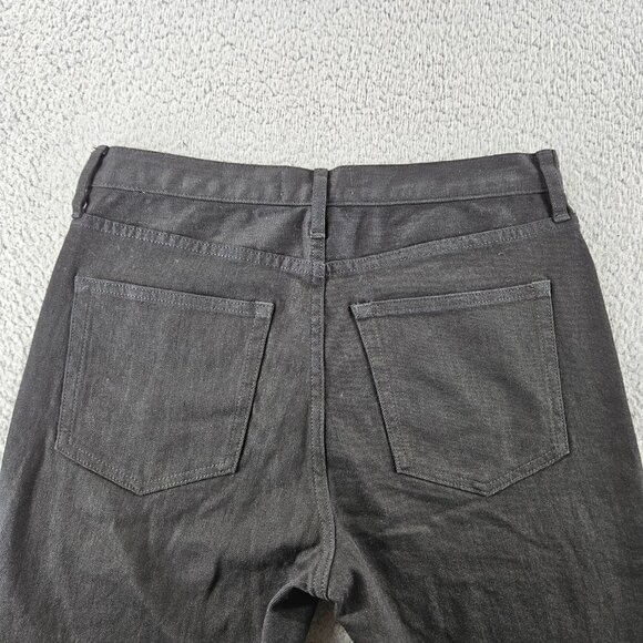 Everlane Jeans Womens 30 Black High Rise Skinny Ankle Stretch Denim Pants‎ - Picture 13 of 15